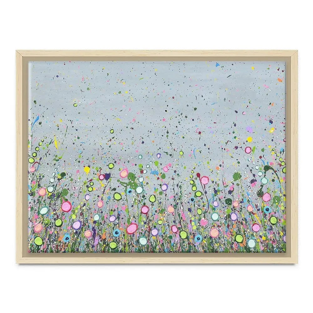 Hope Dances In The Flowers Canvas Print Hope Dances In The Flowers Canvas Print wall art product Jo Gough