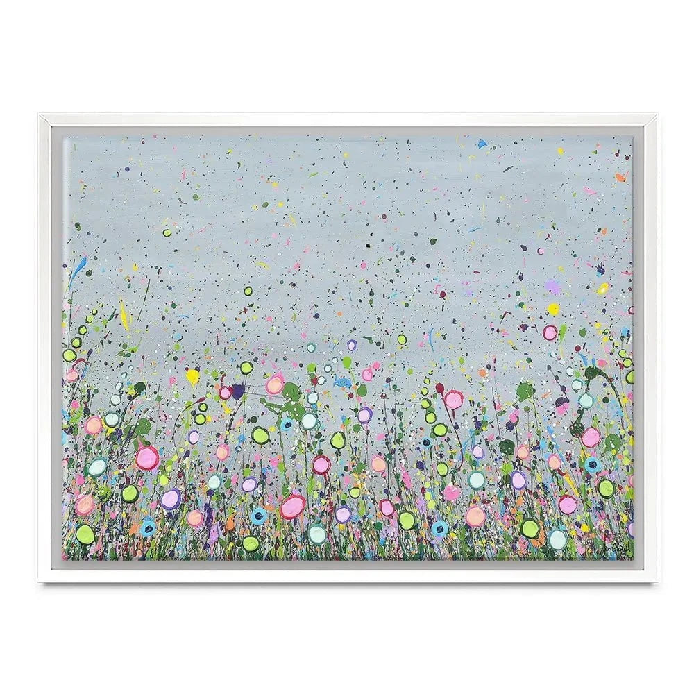 Hope Dances In The Flowers Canvas Print Hope Dances In The Flowers Canvas Print wall art product Jo Gough