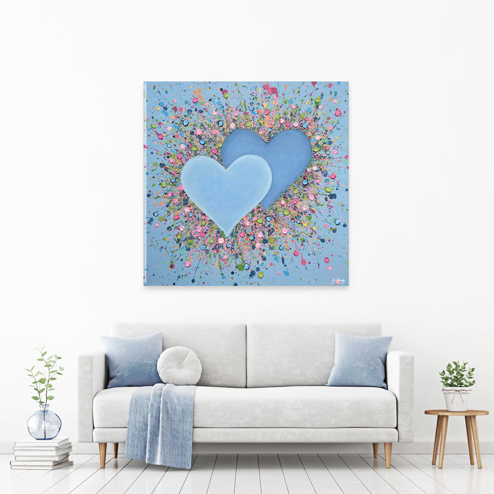 Hope In Our Hearts Canvas Print Hope In Our Hearts Canvas Print wall art product Jo Gough