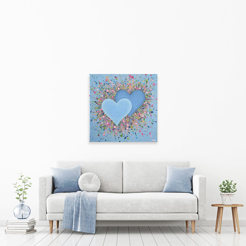 Hope In Our Hearts Canvas Print Hope In Our Hearts Canvas Print wall art product Jo Gough