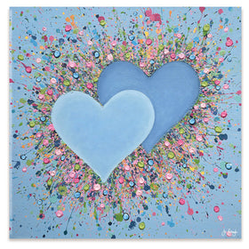 Hope In Our Hearts Canvas Print Hope In Our Hearts Canvas Print wall art product Jo Gough