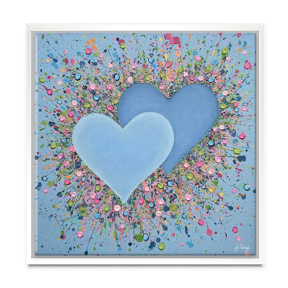 Hope In Our Hearts Canvas Print Hope In Our Hearts Canvas Print wall art product Jo Gough