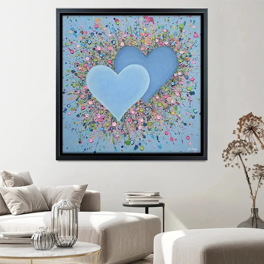 Hope In Our Hearts Canvas Print Hope In Our Hearts Canvas Print wall art product Jo Gough