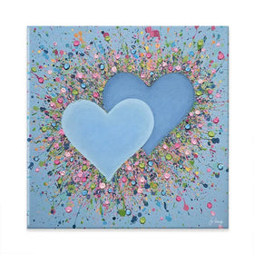 Hope In Our Hearts Canvas Print Hope In Our Hearts Canvas Print wall art product Jo Gough
