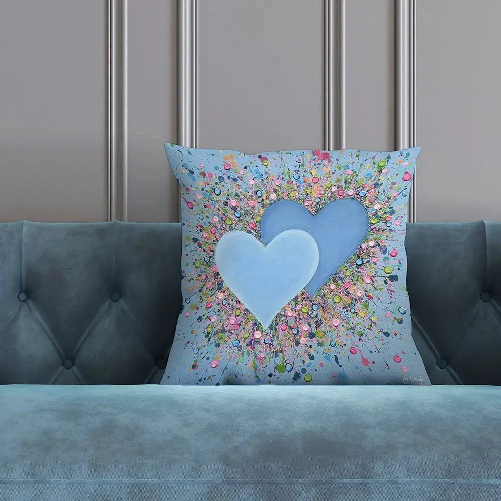 Hope In Our Hearts Cushion Hope In Our Hearts Cushion wall art product Jo Gough