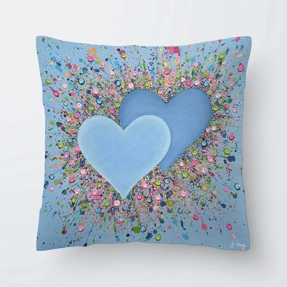 Hope In Our Hearts Cushion Hope In Our Hearts Cushion wall art product Jo Gough