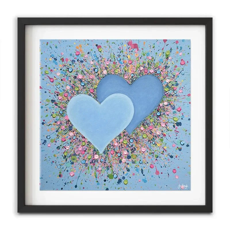 Hope In Our Hearts Framed Art Print Hope In Our Hearts Framed Art Print wall art product Jo Gough