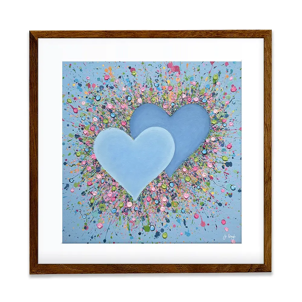 Hope In Our Hearts Framed Art Print Hope In Our Hearts Framed Art Print wall art product Jo Gough