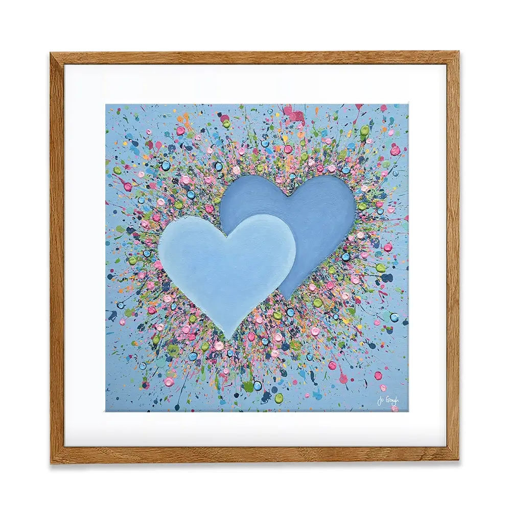 Hope In Our Hearts Framed Art Print Hope In Our Hearts Framed Art Print wall art product Jo Gough