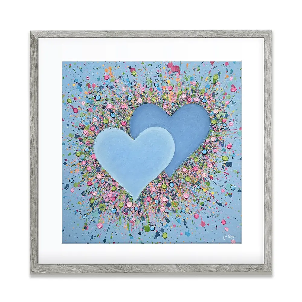 Hope In Our Hearts Framed Art Print Hope In Our Hearts Framed Art Print wall art product Jo Gough