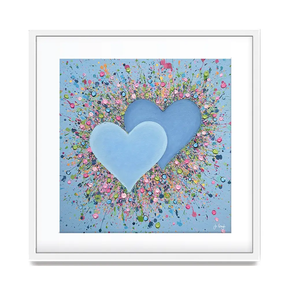 Hope In Our Hearts Framed Art Print Hope In Our Hearts Framed Art Print wall art product Jo Gough