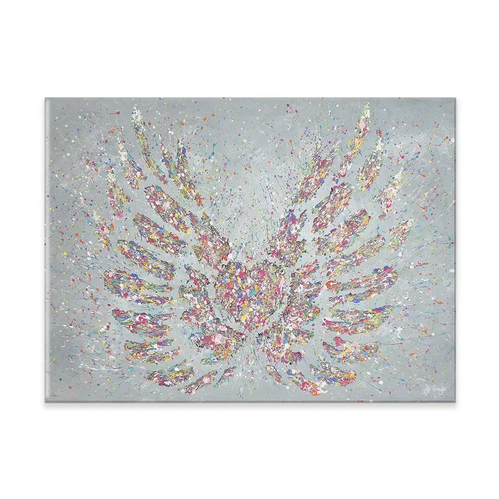 Hope Is Your Heart With Wings Canvas Print Hope Is Your Heart With Wings Canvas Print wall art product Jo Gough