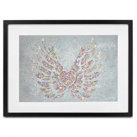 Hope Is Your Heart With Wings Framed Art Print Hope Is Your Heart With Wings Framed Art Print wall art product Jo Gough