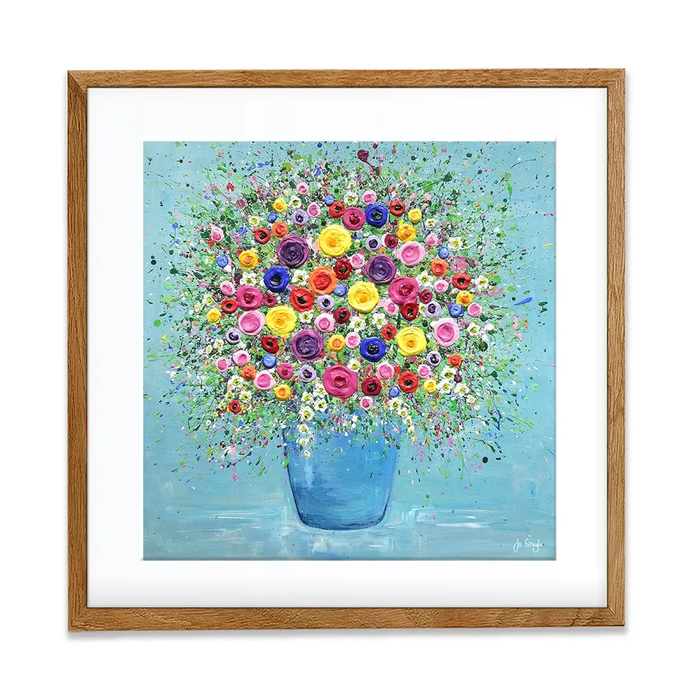 Hopelessly Devoted To You Framed Art Print Hopelessly Devoted To You Framed Art Print wall art product Jo Gough