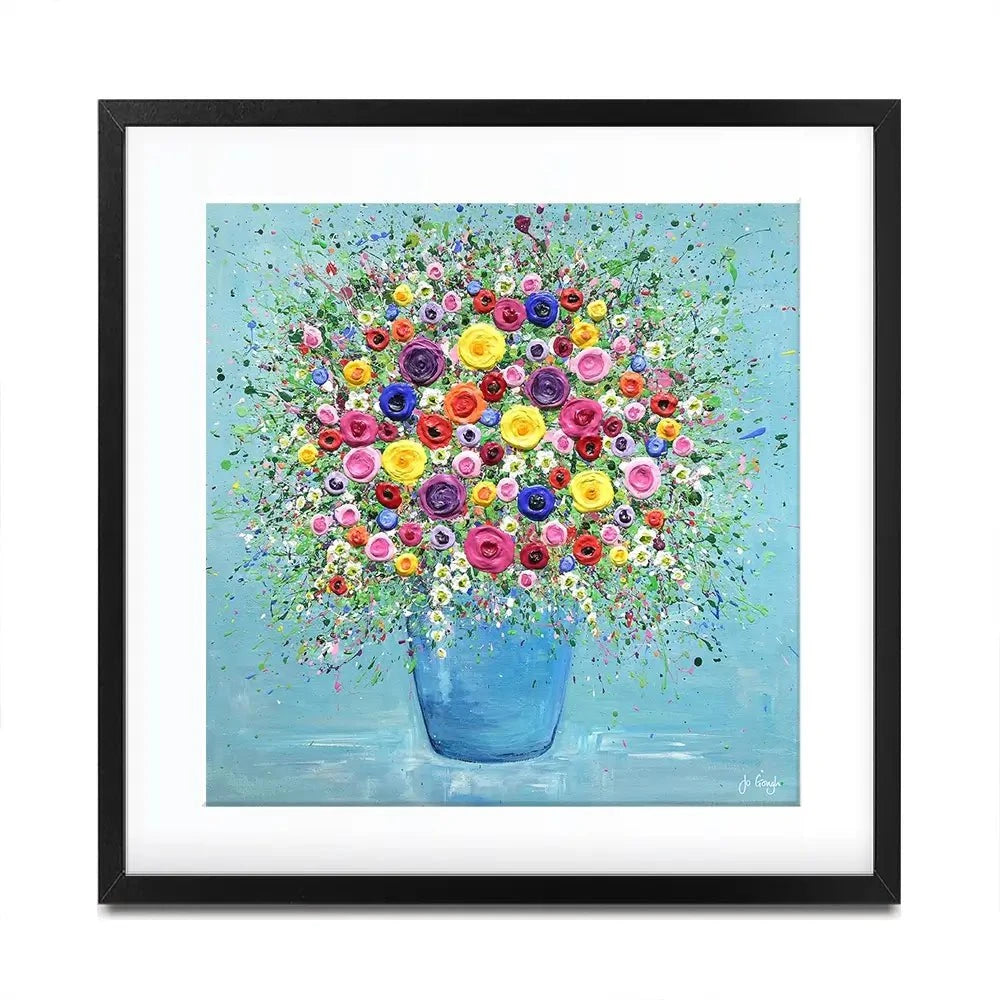 Hopelessly Devoted To You Framed Art Print Hopelessly Devoted To You Framed Art Print wall art product Jo Gough