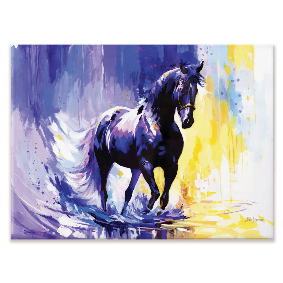 Horse In The Whisper Of The Wind Canvas Print wall art product Leon Devenice