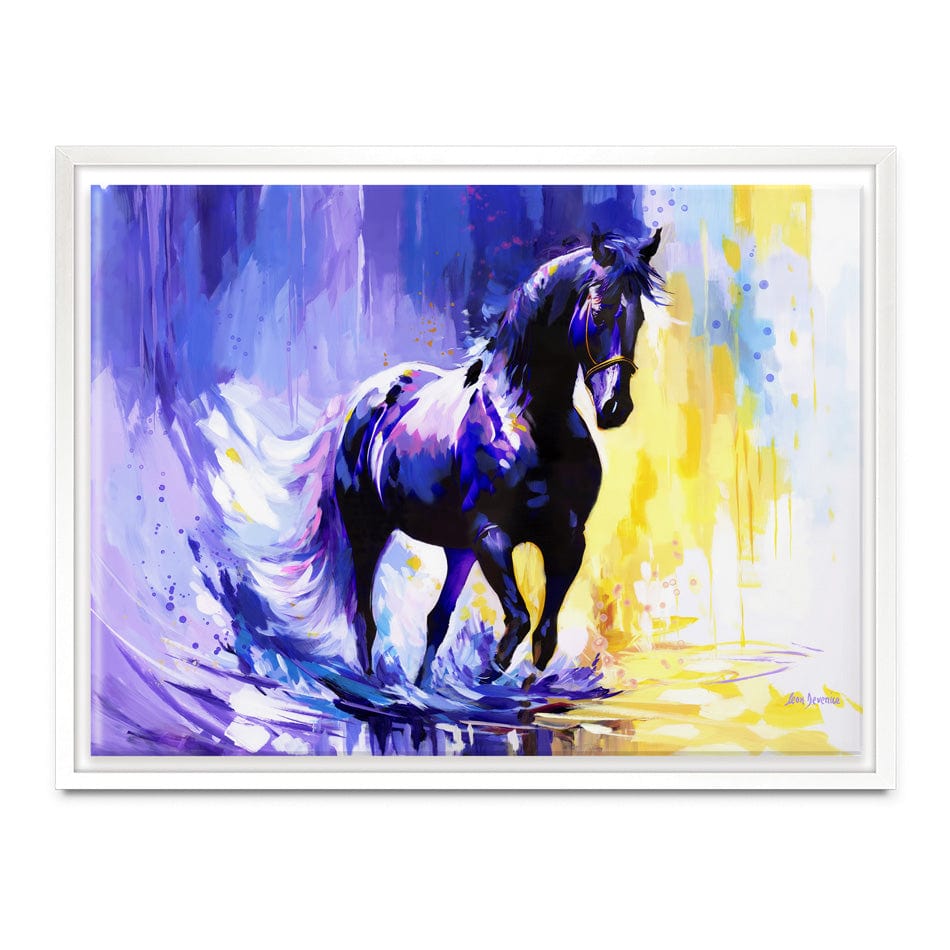 Horse In The Whisper Of The Wind Canvas Print wall art product Leon Devenice