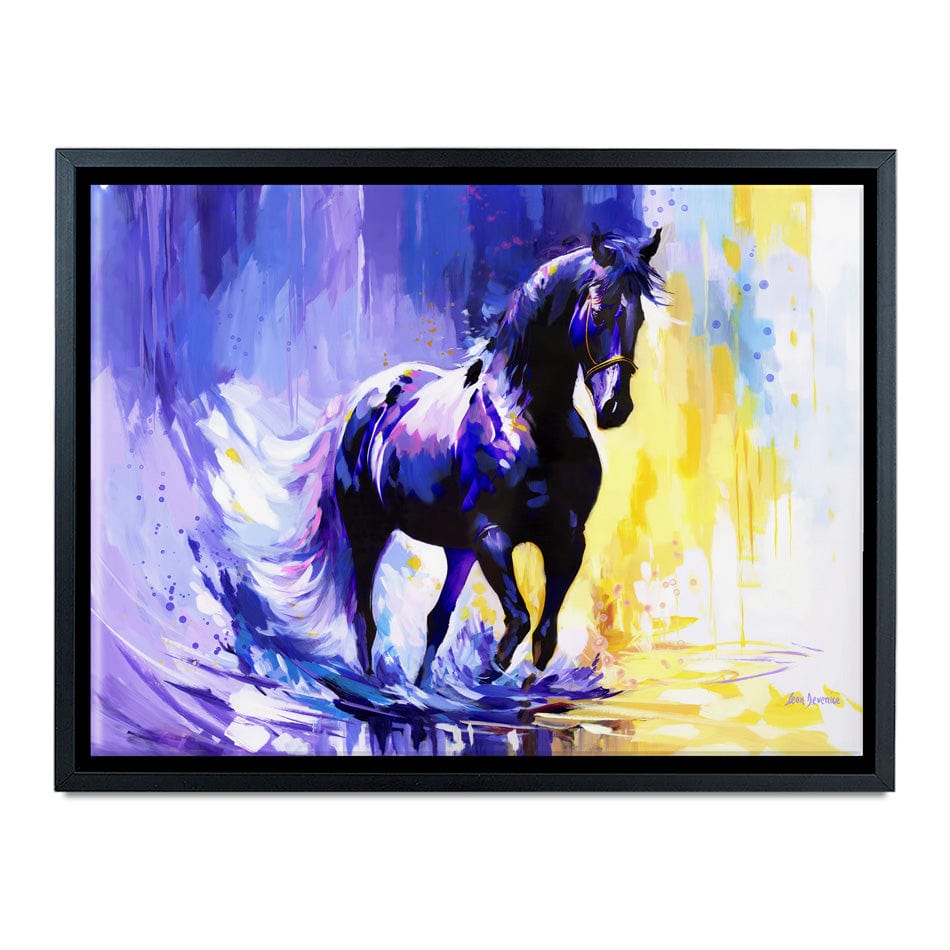 Horse In The Whisper Of The Wind Canvas Print wall art product Leon Devenice