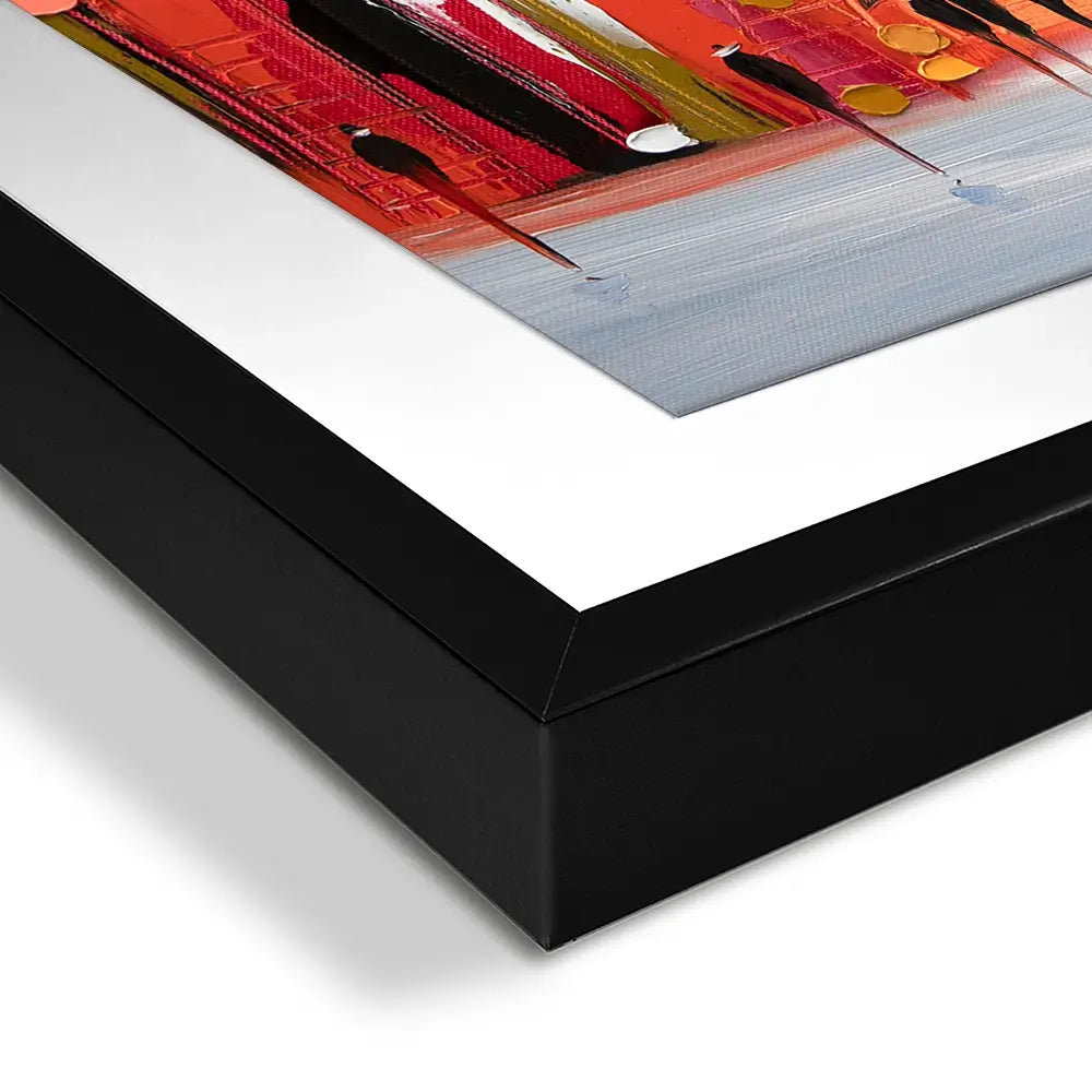 Hot Rainy Sunset Framed Art Print Hot Rainy Sunset Framed Art Print wall art product Ekaterina Ermilkina