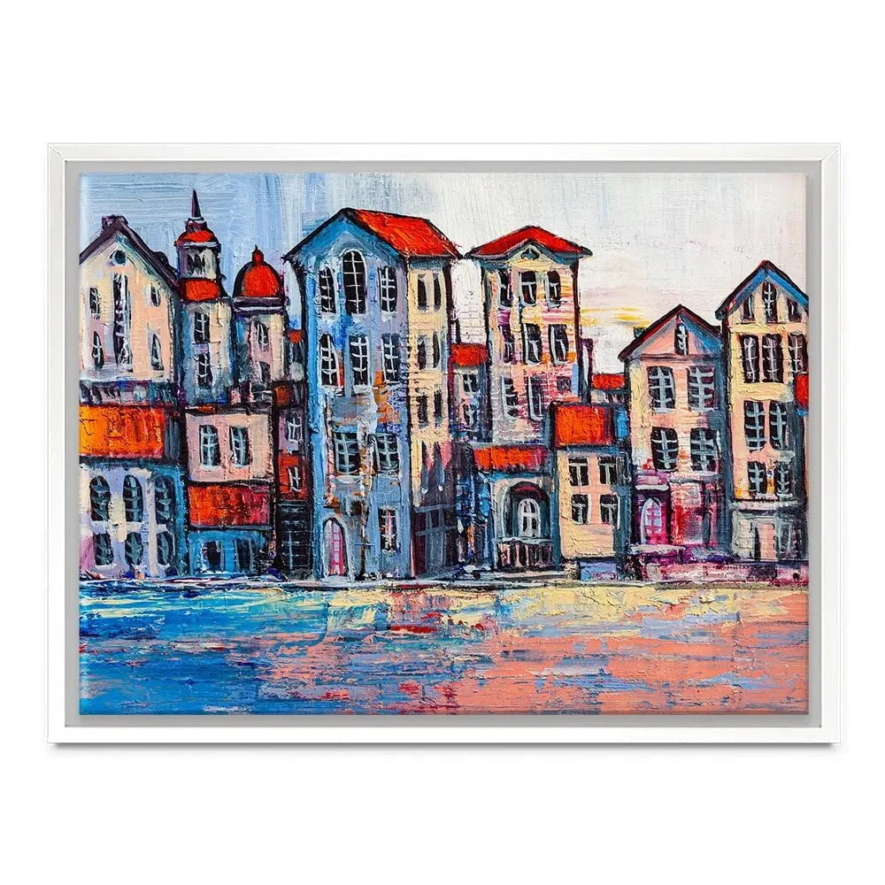 Houses Canvas Print Houses Canvas Print wall art product S-BELOV / Shutterstock