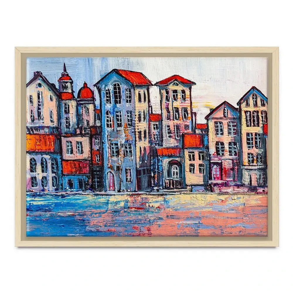 Houses Canvas Print Houses Canvas Print wall art product S-BELOV / Shutterstock