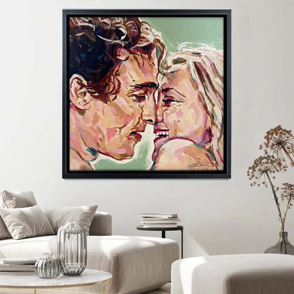 How To Lose A Guy In Ten Days Square Canvas Print How To Lose A Guy In Ten Days Square Canvas Print wall art product Juliet Stockton
