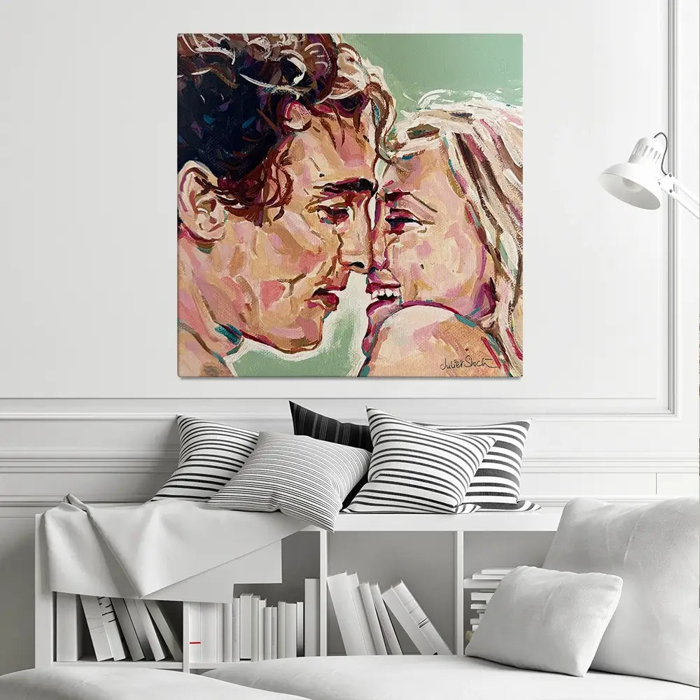 How To Lose A Guy In Ten Days Square Canvas Print How To Lose A Guy In Ten Days Square Canvas Print wall art product Juliet Stockton