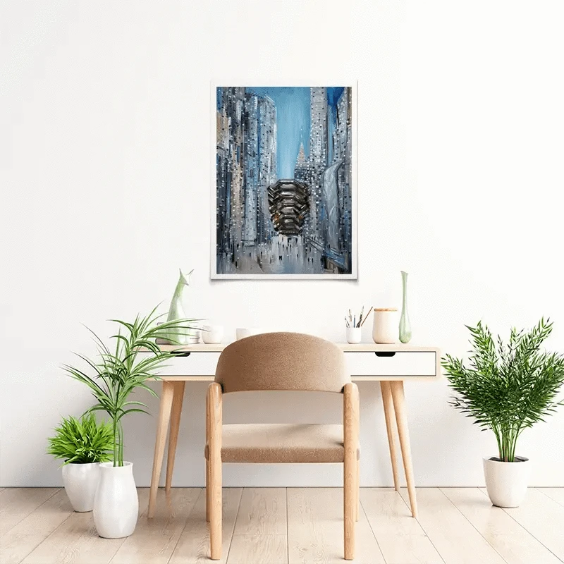 Hudson Yards Art Print Hudson Yards Art Print wall art product Ekaterina Ermilkina