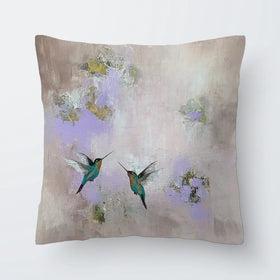 Hummingbirds Delight Cushion Hummingbirds Delight Cushion wall art product Laure Bury