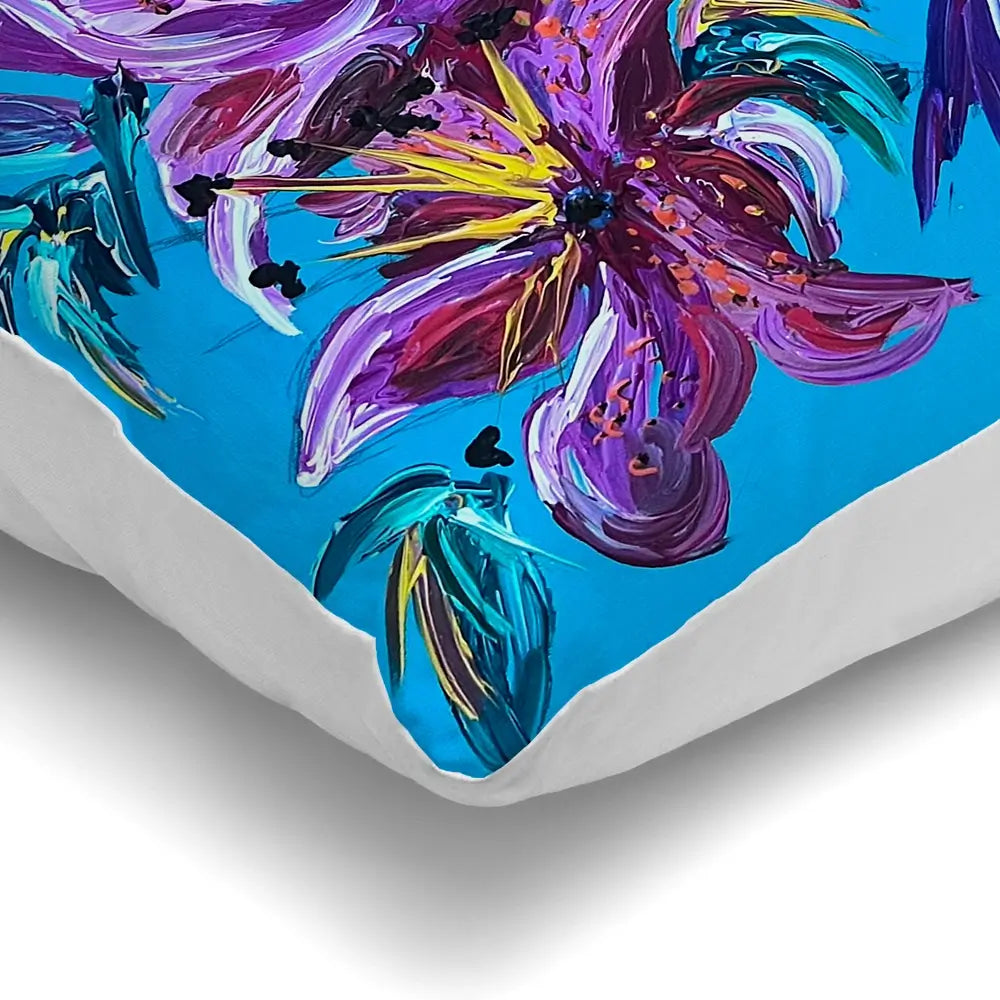 Hummingbirds Kiss Cushion Hummingbirds Kiss Cushion wall art product Jo Mulligan