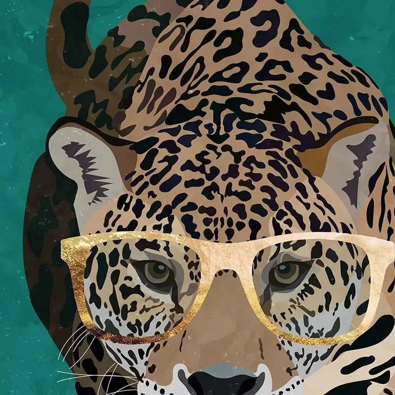 Hunting Leopard Canvas Print Hunting Leopard Canvas Print wall art product Sarah Manovski