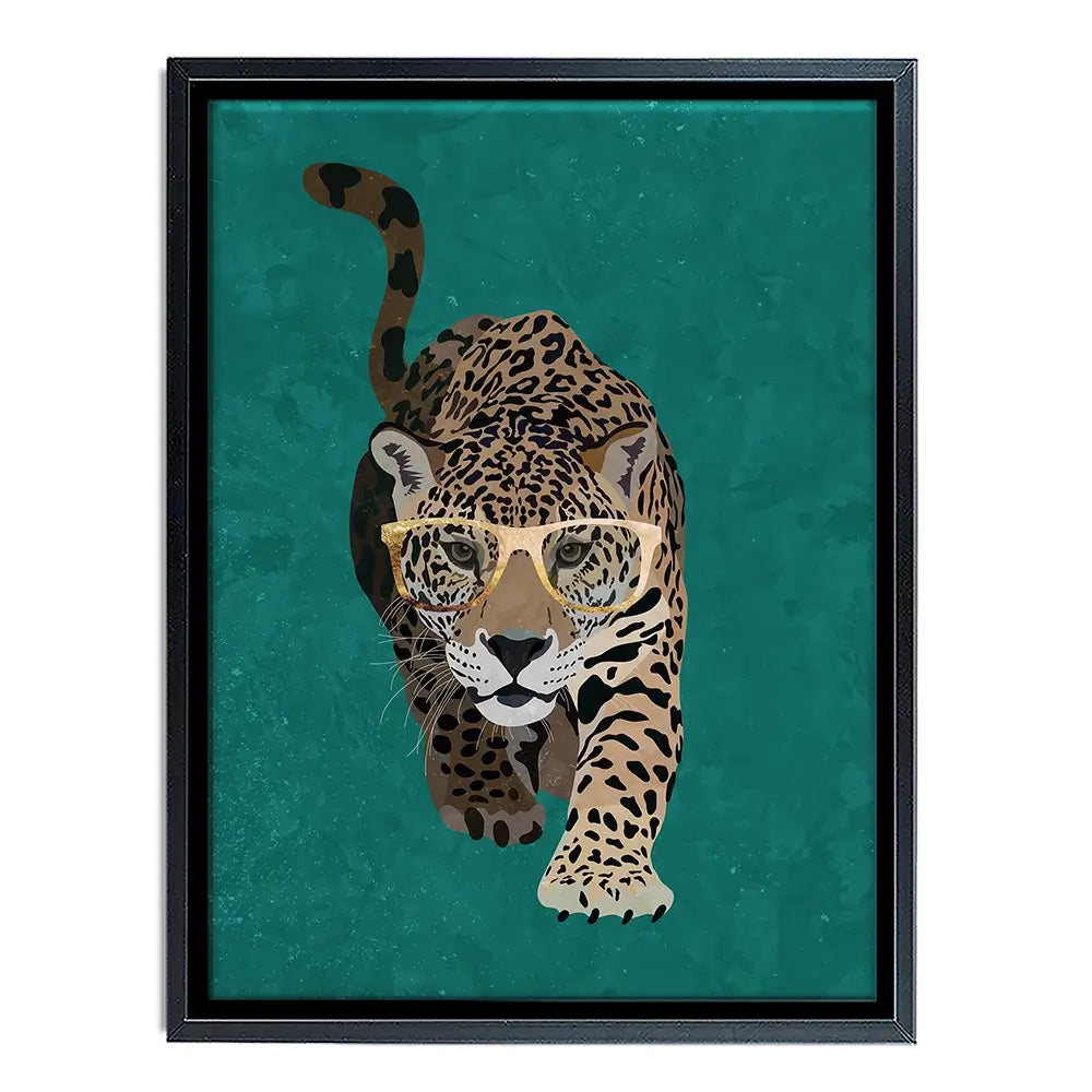 Hunting Leopard Canvas Print Hunting Leopard Canvas Print wall art product Sarah Manovski