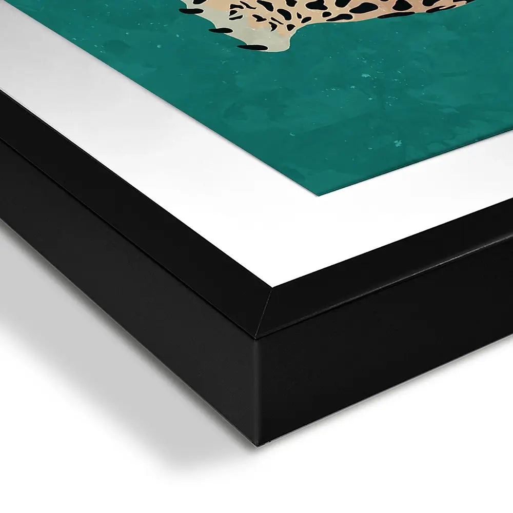 Hunting Leopard Framed Art Print Hunting Leopard Framed Art Print wall art product Sarah Manovski