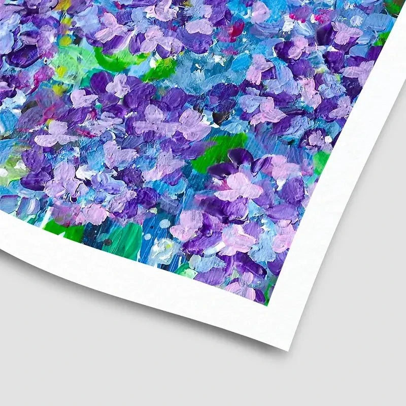 Hydrangeas Art Print Hydrangeas Art Print wall art product Emma LC Art