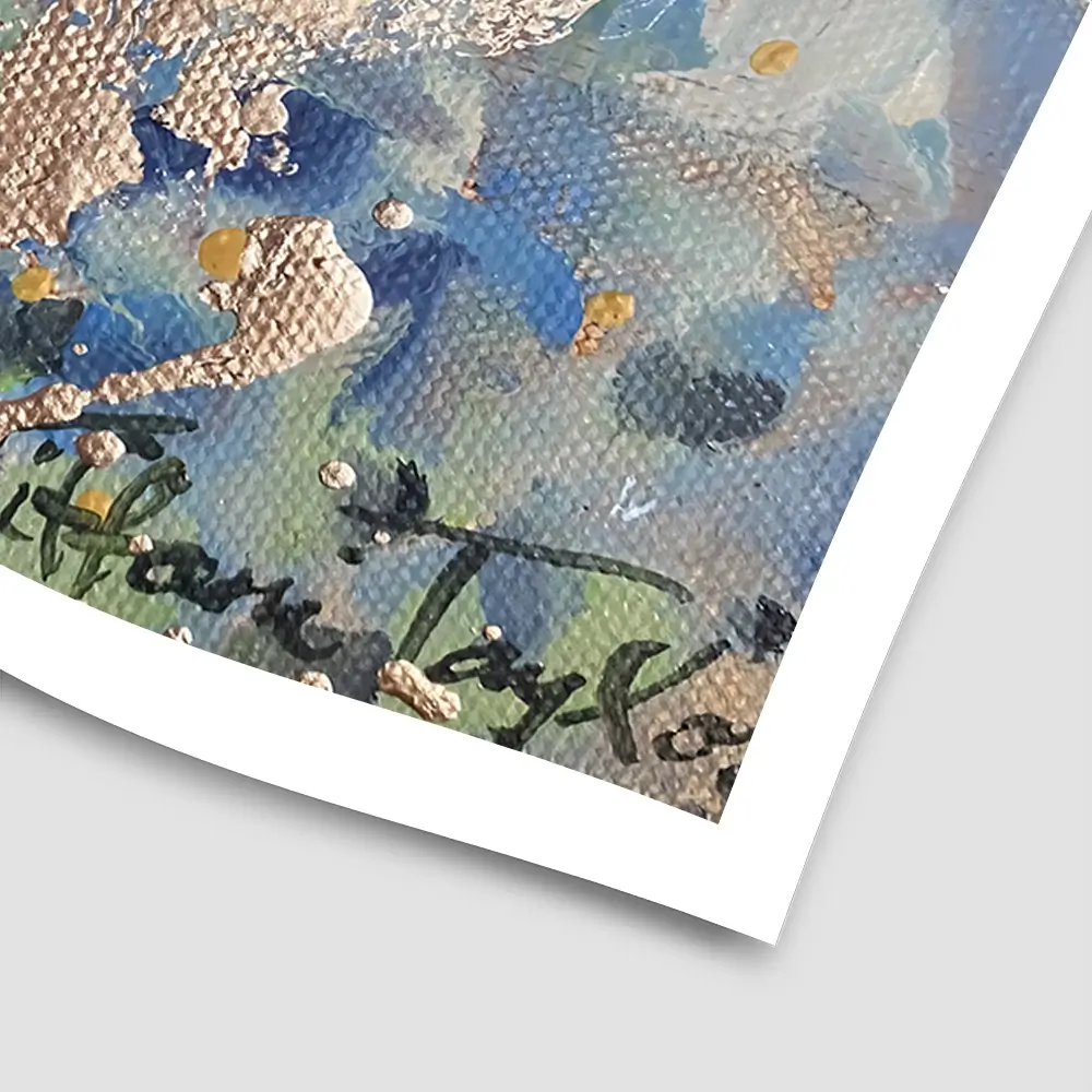 Hydrangeas Love Square Art Print Hydrangeas Love Square Art Print wall art product Tiffani Taylor - Independent