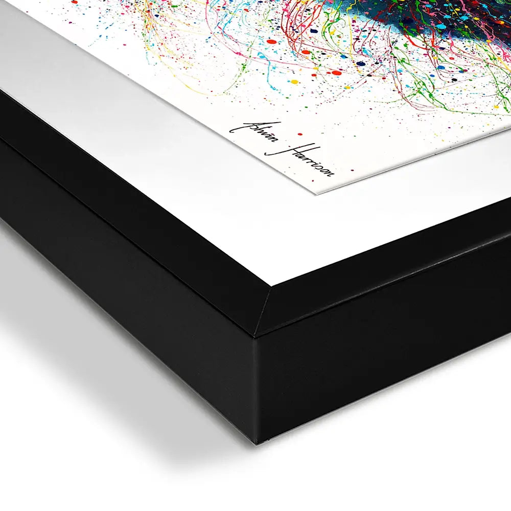 Hypnotic Twilight Owl Framed Art Print Hypnotic Twilight Owl Framed Art Print wall art product Ashvin Harrison