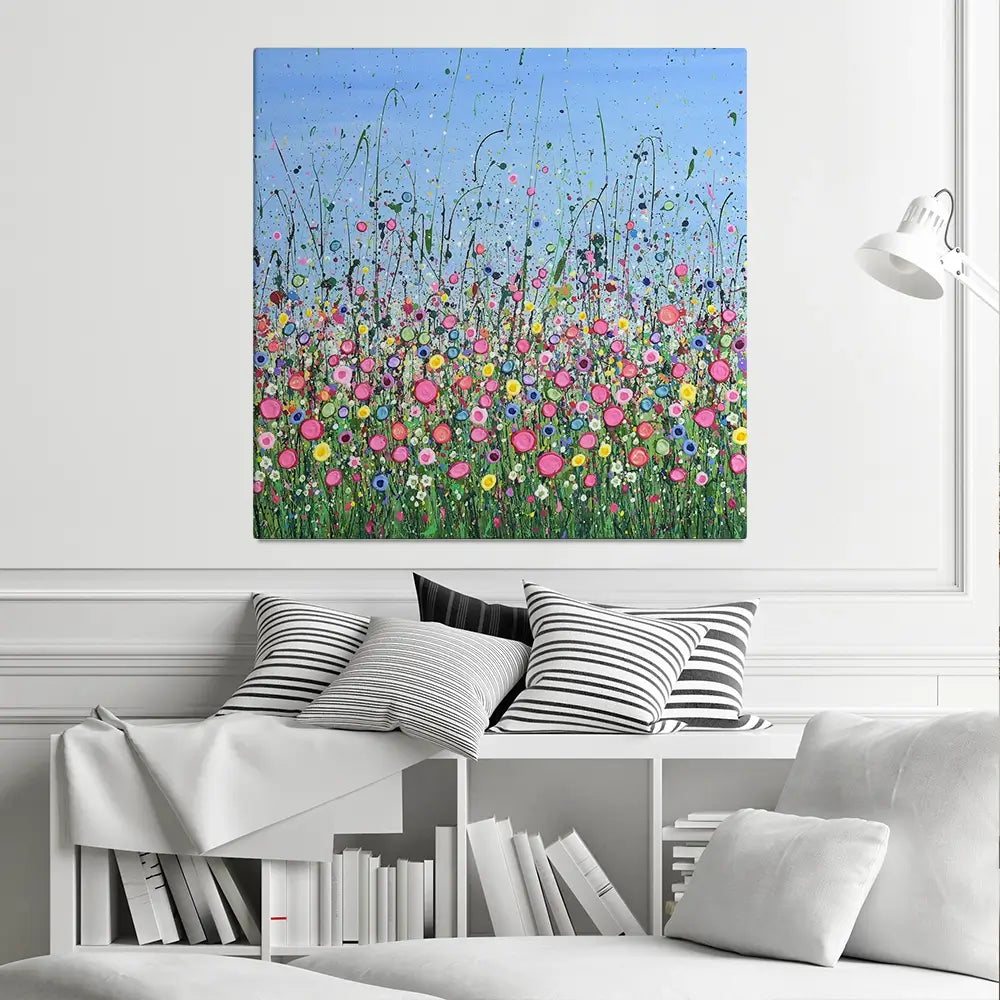 I'll Love You Forever Square Canvas Print I'll Love You Forever Square Canvas Print wall art product Jo Gough