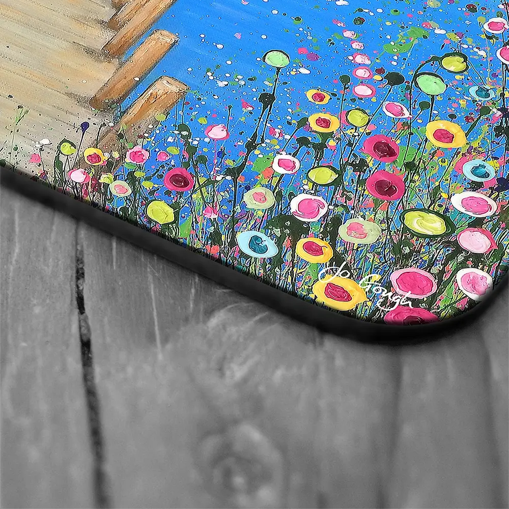 I Lost My Heart At The Lake Coaster Set I Lost My Heart At The Lake Coaster Set wall art product Jo Gough