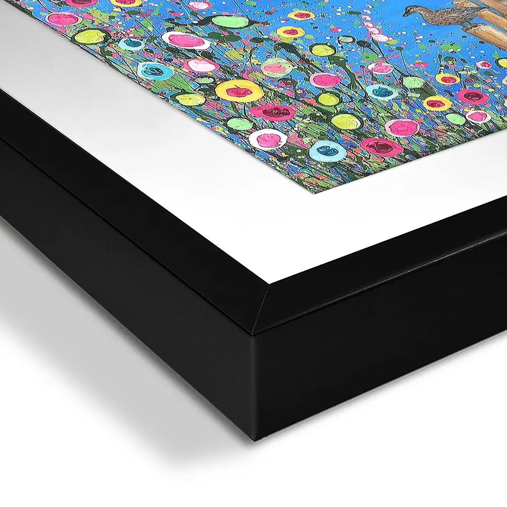 I Lost My Heart At The Lake Square Framed Art Print I Lost My Heart At The Lake Square Framed Art Print wall art product Jo Gough