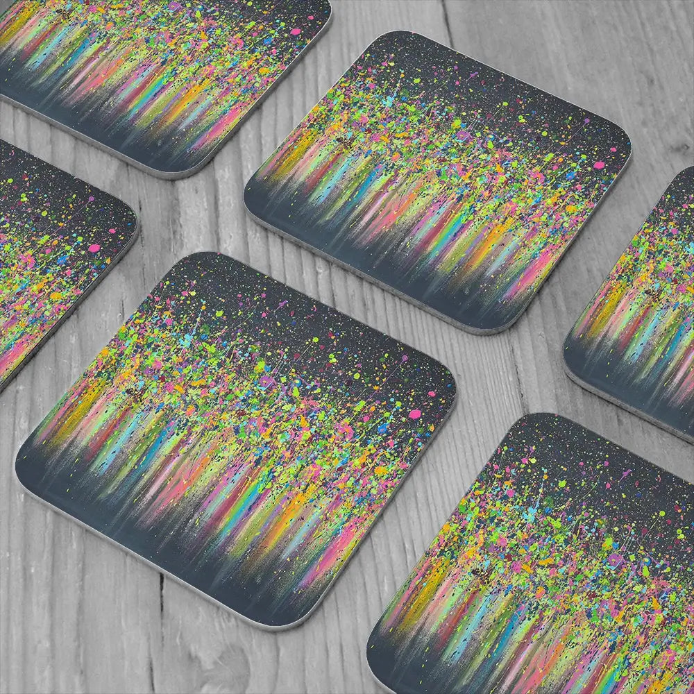 I'm Happiest With You Coaster Set I'm Happiest With You Coaster Set wall art product Art Print Shop