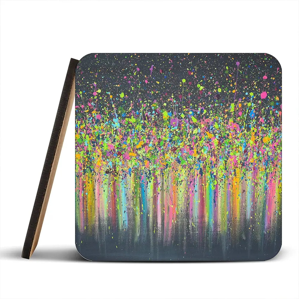 I'm Happiest With You Coaster Set I'm Happiest With You Coaster Set wall art product Art Print Shop