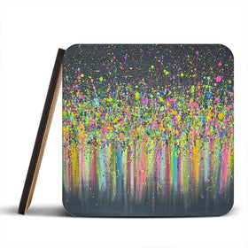 I'm Happiest With You Coaster Set I'm Happiest With You Coaster Set wall art product Art Print Shop