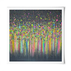 I'm Happiest With You Square Art Print I'm Happiest With You Square Art Print wall art product Art Print Shop