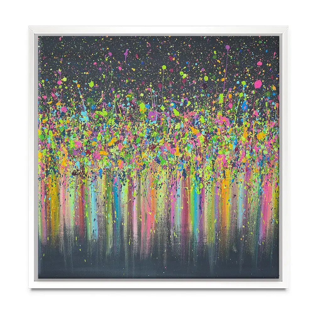 I'm Happiest With You Square Canvas Print I'm Happiest With You Square Canvas Print wall art product Art Print Shop