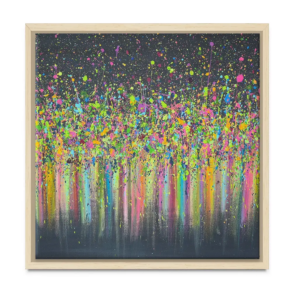 I'm Happiest With You Square Canvas Print I'm Happiest With You Square Canvas Print wall art product Art Print Shop