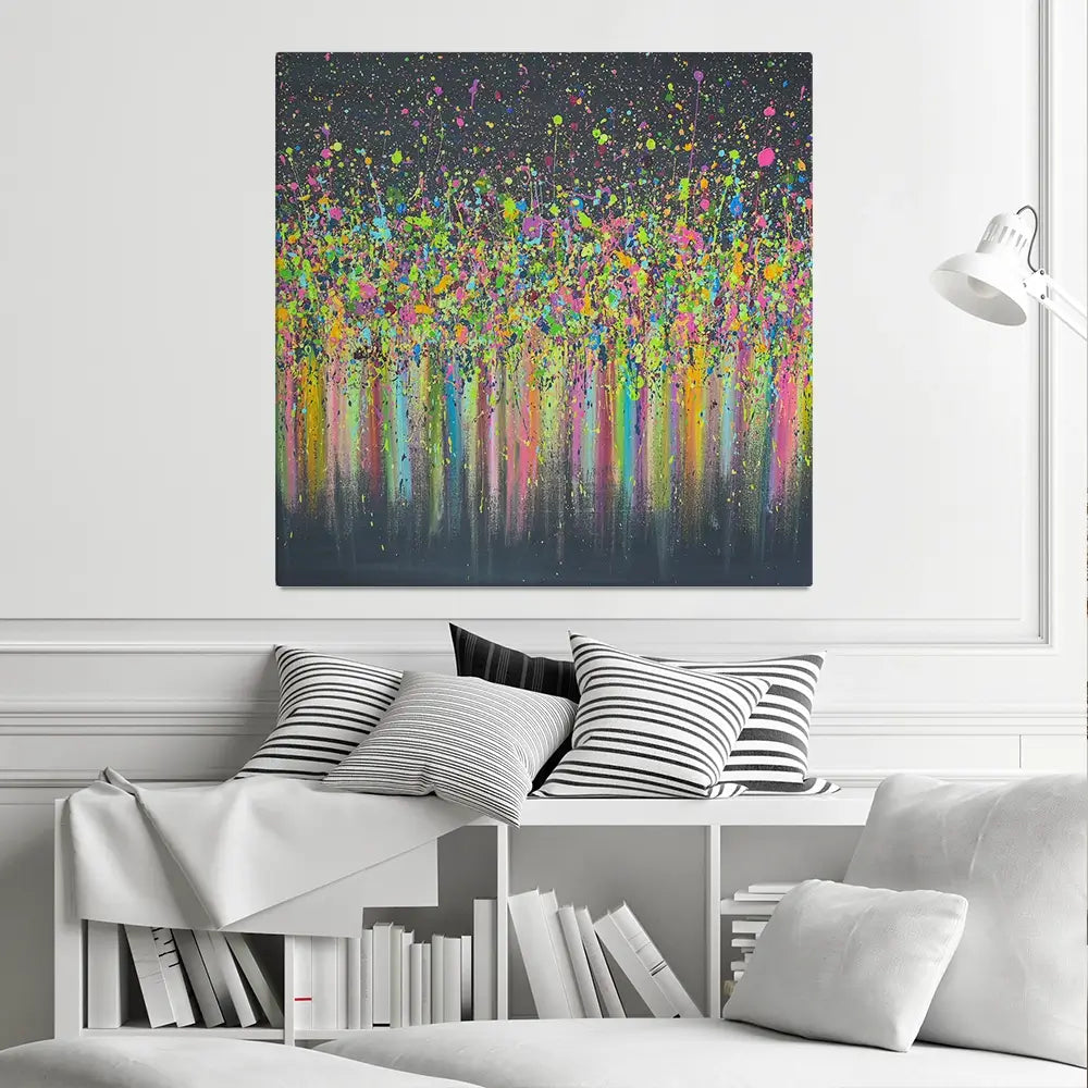 I'm Happiest With You Square Canvas Print I'm Happiest With You Square Canvas Print wall art product Art Print Shop