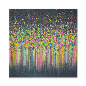 I'm Happiest With You Square Canvas Print I'm Happiest With You Square Canvas Print wall art product Art Print Shop
