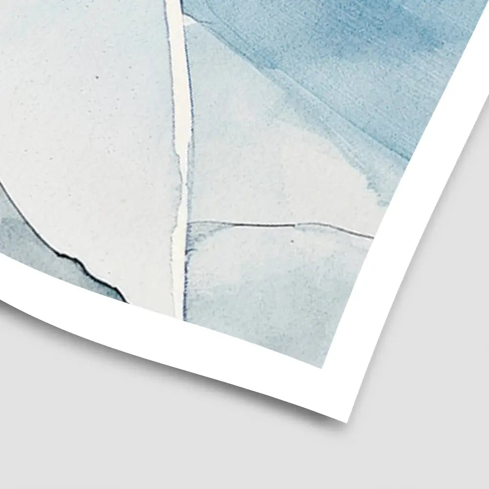 Ice Lines Art Print Ice Lines Art Print wall art product Treechild