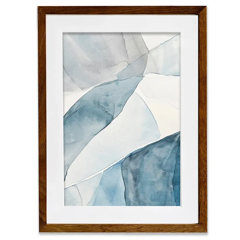 Ice Lines Framed Art Print Ice Lines Framed Art Print wall art product Treechild