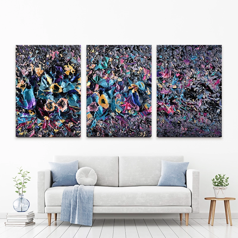 Ignite Trio Canvas Print Ignite Trio Canvas Print wall art product Nada Khatib